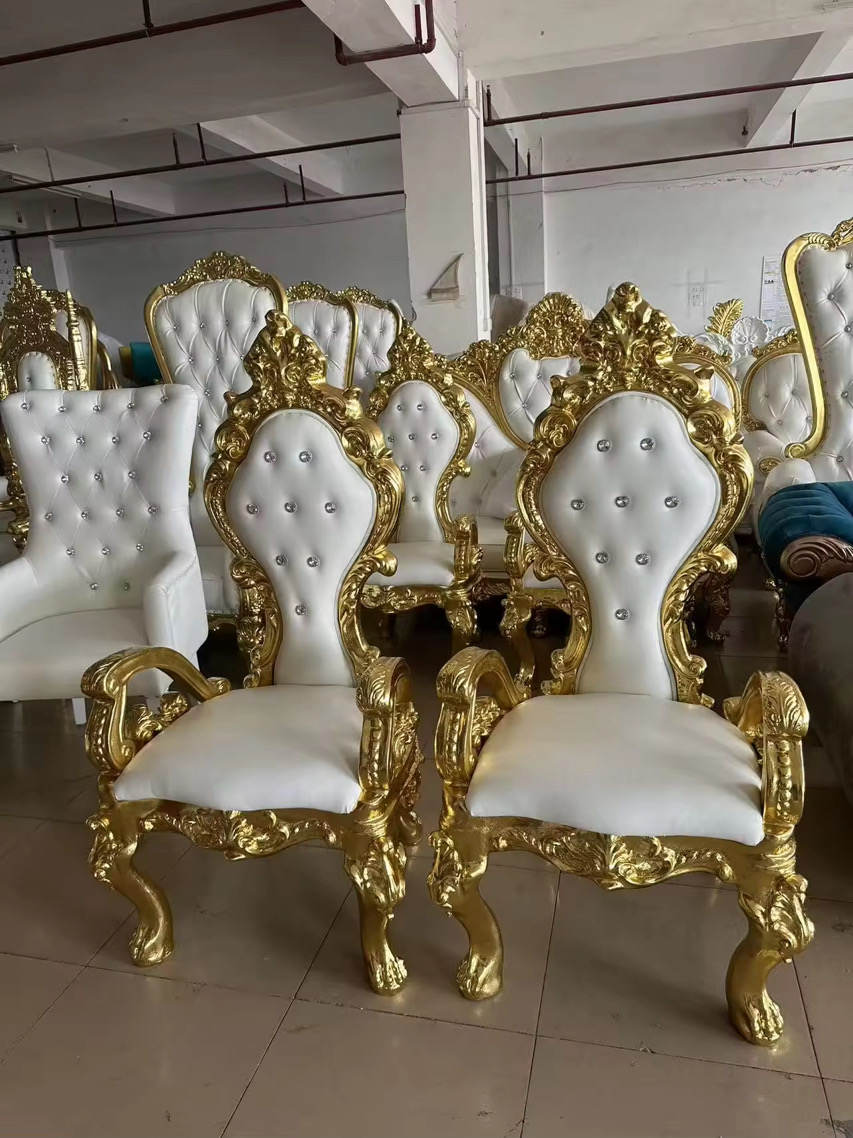 King and Queen Chair Set of 2